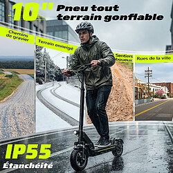Trottinette électrique TODIMART D6-10" Autonomie 45KM 800W Peak-Max 45Km/h pas cher