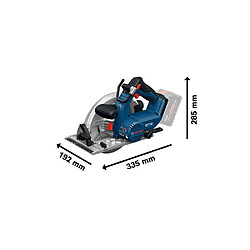 Avis Bosch Professional GKS 18V-68-2 - Scie circulaire sans fil - 190 mm - L-BOXX