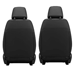 Avizar Housses Ajustables pour Sièges Auto Avant Doubles et Banquette Arrière Noir pas cher