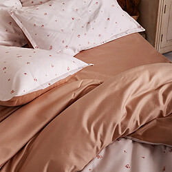 Avis A demain Parure de lit en Satin de coton - 240 x 220 cm - Beige