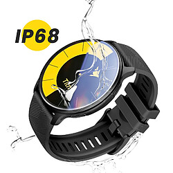 Acheter Titmo Montre Connectée GPS AMOLED Sport Suivi Santé et Appels IP68 Noir