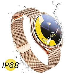 Avis Titmo Montre Connectée Appel avec Écran AMOLED Suivi Sport Santé IP68 Rose champagne