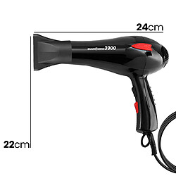 Acheter Avizar Sèche-Cheveux Filaire 820W avec Contrôle Thermique et Concentrateur d'Air Noir