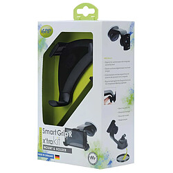 iGRIP Support Voiture Smart Grip'R x'tra pour Smartphone avec Rotation 360° Noir pas cher