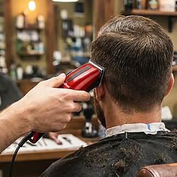 Avis Avizar Tondeuse à Cheveux Électrique Filaire 12W Coupe et Taille Précis Rouge