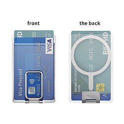 Acheter INF Support de Carte Magnétique - Design Transparent