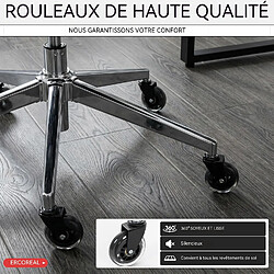 Avis Rolipo Fauteuil de bureau ergonomique, charge maximale de 120 kg noir