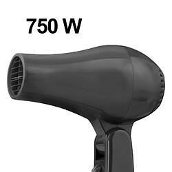Avizar Sèche Cheveux de Voyage 750W Format Compact et Pliable Séchage Rapide Noir pas cher