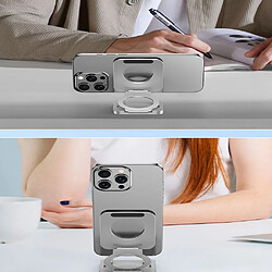 INF Support de téléphone de bureau magnétique double Magsafe - Alliage d'aluminium, ultra-fin pas cher