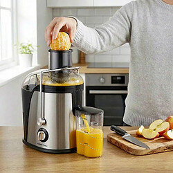 Avis Home Star Extracteur de Jus 500W 450 mL Noir / Argent
