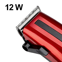 Avizar Tondeuse à Cheveux Électrique Filaire 12W Coupe et Taille Précis Rouge pas cher