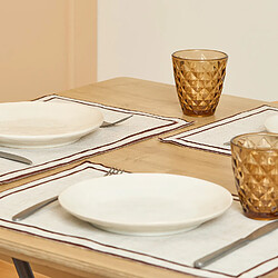 Salt&Pepper Salt & Pepper - Rocca - Lot de 4 - Beige pas cher