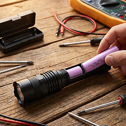 Avis Avizar Lot de 2 Batteries Lithium Rechargeable 3.7V 2000mAh Compacte Électronique Rose