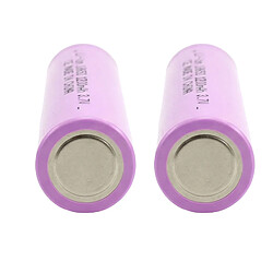 Acheter Avizar Lot de 2 Batteries Lithium Rechargeable 3.7V 1200mAh Compacte Électronique Rose