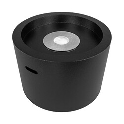 Acheter Gmt Cheminée bioéthanol Moon noire sur pied – design moderne pour intérieur et extérieur