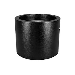 Gmt Cheminée bioéthanol Moon Mini noire sur pied – design compact pour intérieur et extérieur pas cher
