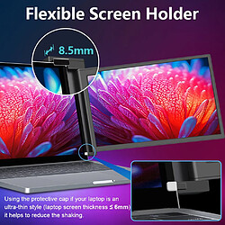 Acheter Moniteur portable FOPO S3, 15,6", IPS, 1920 x 1080, 16:9, USB-C, mini HDMI, noir