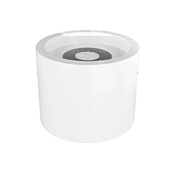 Avis Gmt Cheminée bioéthanol Moon Mini blanche sur pied – design compact pour intérieur et extérieur