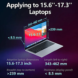 Avis Moniteur portable FOPO S3, 15,6", IPS, 1920 x 1080, 16:9, USB-C, mini HDMI, noir