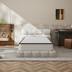 DEWINNER Matelas en Mousse à Mémoire de Forme 90x190 cm, 25 cm Épaisseur pas cher