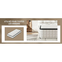 Acheter DEWINNER Matelas en Mousse à Mémoire de Forme 90x190 cm, 25 cm Épaisseur