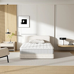 Acheter DEWINNER Matelas Ressorts 120x190cm de Forme en Mousse et Ressorts, 20 cm Épaisseur