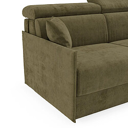 Acheter Divani.store Miryam Canapé lit en tissu imperméable 169 cm (mat.140x197) vert