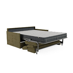 Avis Divani.store Miryam Canapé lit en tissu imperméable 169 cm (mat.140x197) vert