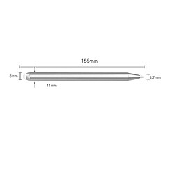 Avis Stylet pour écran tactile infrarouge - Stylet en alliage d'aluminium argenté