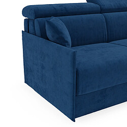 Acheter Divani.store Miryam Canapé lit en tissu imperméable 169 cm (mat.140x197) bleu