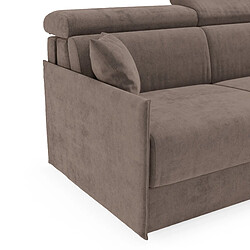 Acheter Divani.store Miryam Canapé lit en tissu imperméable 189 cm (mat.160x197) brun