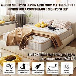 Acheter DEWINNER Matelas en Mousse 140x190cm,Épaisseur 18cm