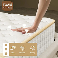 Avis DEWINNER Matelas en Mousse 90x190cm,Épaisseur 18cm