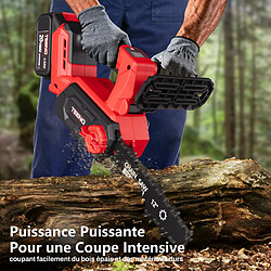 Acheter TEENO Tronçonneuse 12 pouces sans fil brushless 1200W, 2x4Ah, graissage auto
