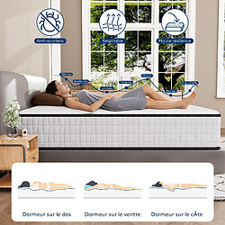 Avis DEWINNER Matelas 90x190,Mousse 30 cm et ,réversible à Deux Faces entièrement utilisables