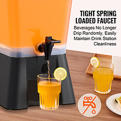 Avis VEVOR Distributeur de Boissons 19 L en Plastique avec Robinet Café Restaurant