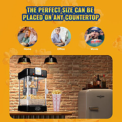Acheter VEVOR Machine à Pop-corn Électrique de Comptoir 300 W 71 g Noir pour Magasin