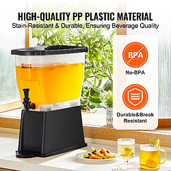 Acheter VEVOR Distributeur de Boissons de 11 L en Plastique avec Support pour Soirée