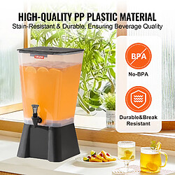 Acheter VEVOR Distributeur de Boissons 19 L en Plastique avec Robinet Café Restaurant