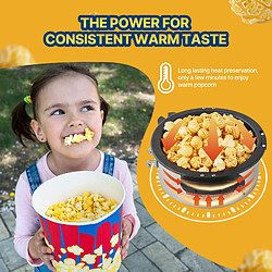 Avis VEVOR Machine à Pop-corn Électrique de Comptoir 480 W 113 g pour Magasin Noir