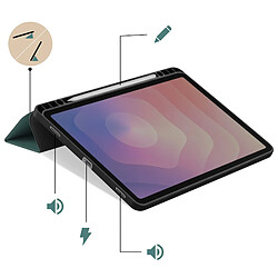 Acheter Avizar Étui pour Galaxy Tab S11 avec Fonction Support Trifold Vert sapin