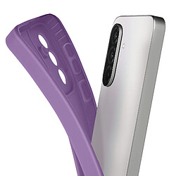 Avis Avizar Coque pour Galaxy A56 en Silicone Souple avec Renfort Bloc Caméra Violet