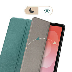 Avizar Étui pour Galaxy Tab S11 avec Fonction Support Trifold Vert sapin pas cher
