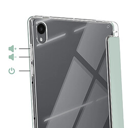 Avis Avizar Étui pour Galaxy Tab S11 avec Fonction Support Modulable Design Origami Vert pâle