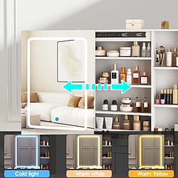 Avis ByteLike Coiffeuse avec miroir LED