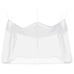 Acheter vidaXL Filet Anti-Moustiques de Jardin 156 Maille Blanc 4 x 4 x 2,5 m