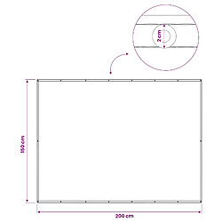 vidaXL Écran de confidentialité pour balcon 150 x 200 cm pas cher