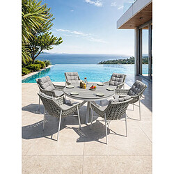 Ensemble table & chaises