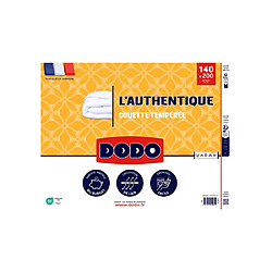Avis DODO L’AUTHENTIQUE - Couette tempérée - 250 g/m² - 140 x 200 cm - Blanc