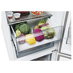 Réfrigérateur combiné 60cm 409l no frost blanc - ECN2CQTEW206 - Fresco 300 - CANDY pas cher